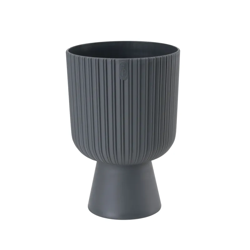 Puķu pods Form Plastic KELI MIKA 5125-014, plastmasa, antracīta