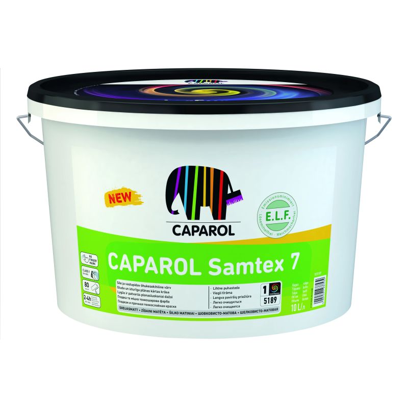 Krāsa caparol samtex7 elf b1 15 lt