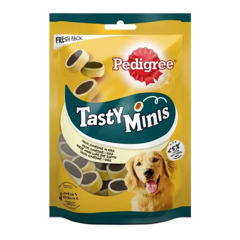 Gardums suņiem Pedigree, liellopa gaļa-siers, 0.14 kg