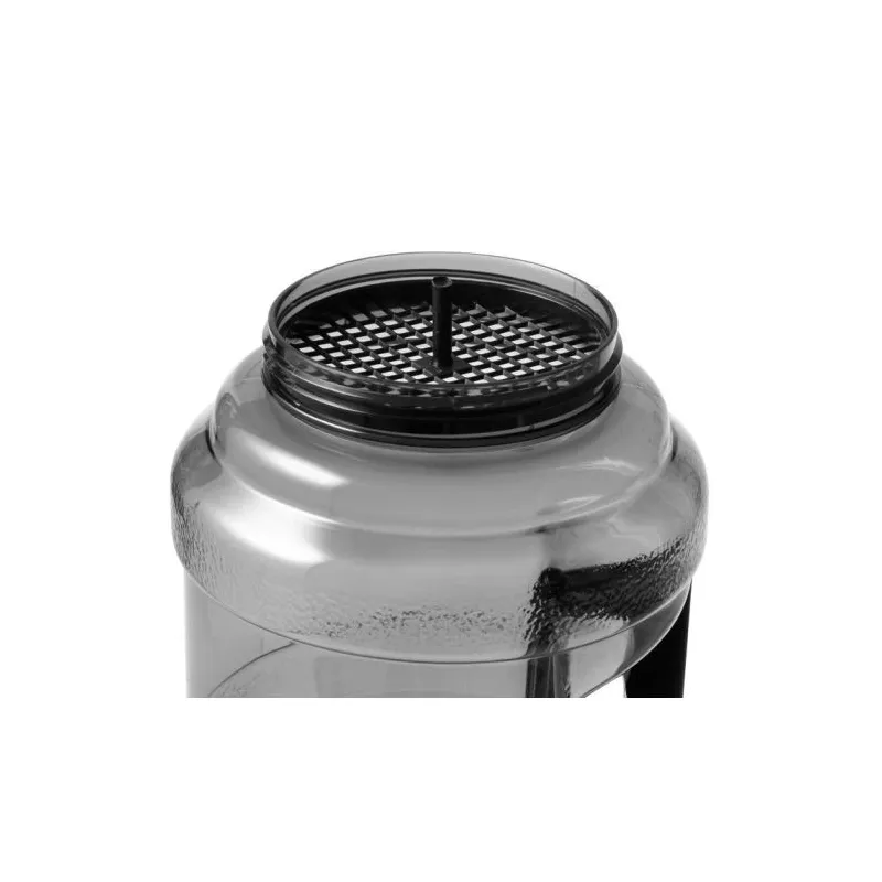 Sporta pudeles un šeikeri Atom, melna, plastmasa, 2.5 l