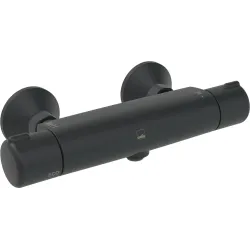 Термостатический смеситель для душа Oras Nova 7460U-33, черный цв.