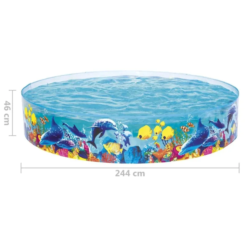 Baseinas BESTWAY FUN ODYSSEY 55031. 244×46 cm. 2074 l