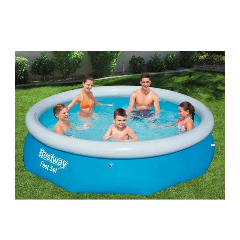 Бассейн, надувной Bestway Fast Set 57266, синий цв., 305 x 76 см