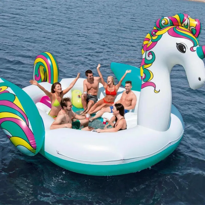 Bestway Baseino plaustas Giant Unicorn Island