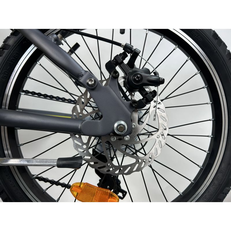 Velosipēds outliner 9000u melns-dzeltens