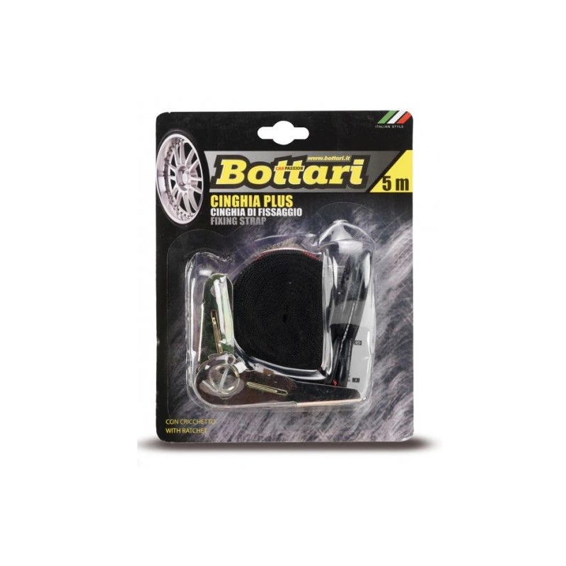 Kravas stiprin. siksna ar droš.bloku 5 m