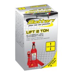 Pacēlājs hidrauliskais bottari 2t h158