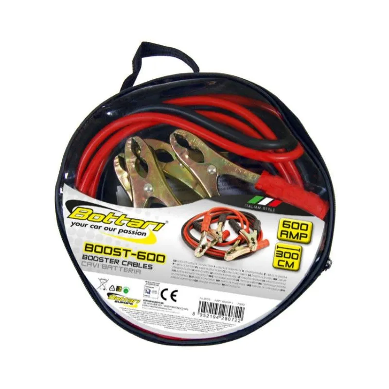 Starteris - uzlādes vads Bottari BOOST-600 28072, 600 A, 300 cm
