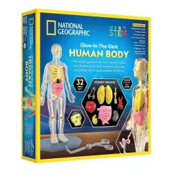 Rotaļlietu zinātnes pārbaudes komplekts National Geographic Glow In The Dark RTHUMBODY
