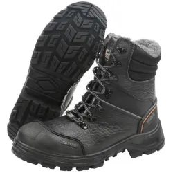 Ziemas zābaki universāli Pesso Polaris S3 SCR, bez stulma, ar siltinājumu, melna krās., 47 izmērs