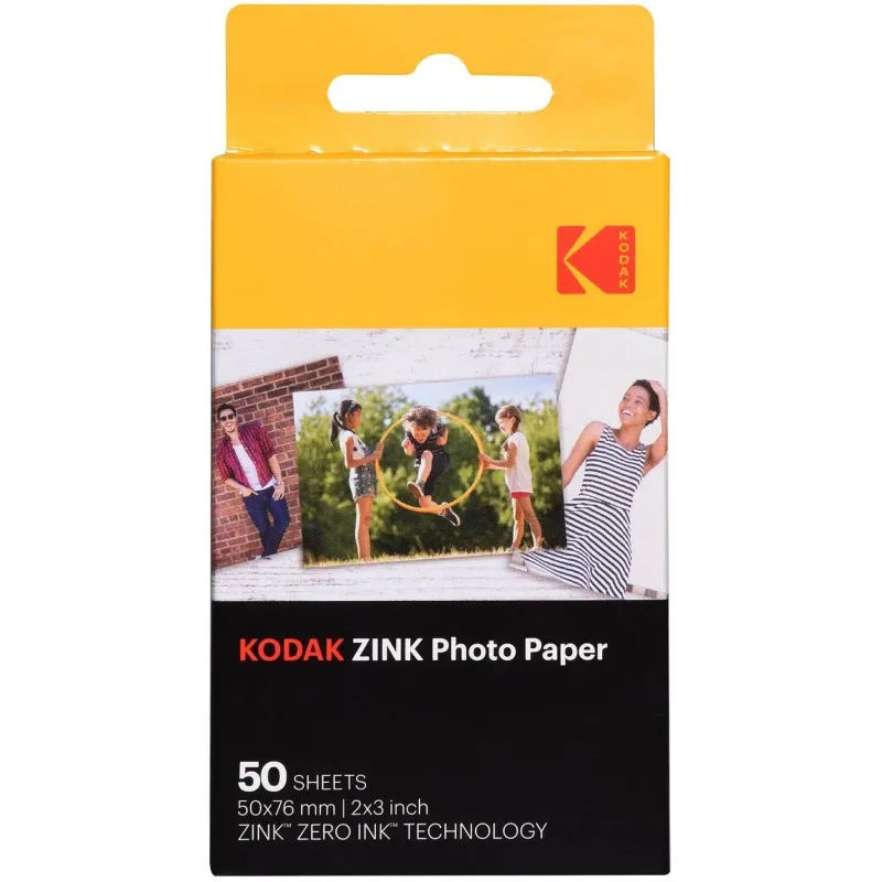 Momentinės fotoplokštelės Kodak Zink, 50 vnt.