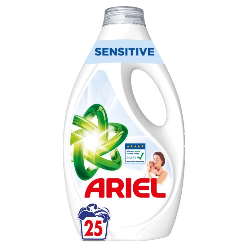 Šķ.veļ.mazg.līdz.ariel sensitive 1.125l