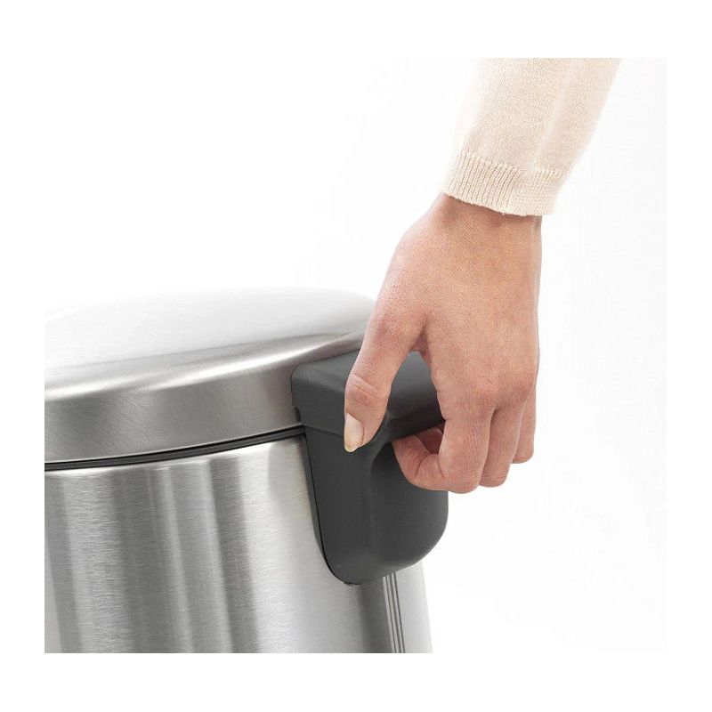 Tvertne atkrit. newicon 12l matt steel