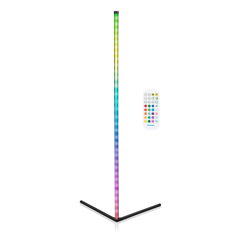 Stāvlampa stūra ar mūzikas sensoru rgb