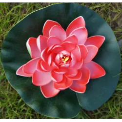 Dārza apdare Lilija MF-018, 18 cm x 18 cm x 3 cm, rozā krās.