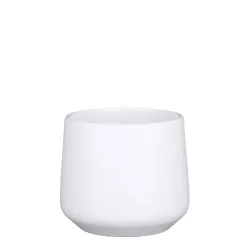 Цветочный горшок Mica Amber 1087663, керамика, белый