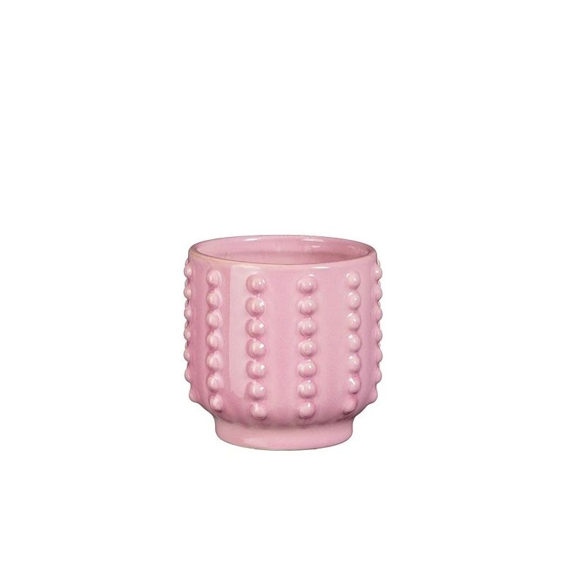 Pods keramikas boaz d17.5 h16.5cm rozā