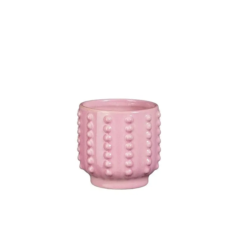 Gėlių vazonas Mica 1135788, keramika, rožinė sp.