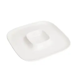 Servēšanas šķīvis 795880760, 26 cm x 4 cm, 26 cm, Balta