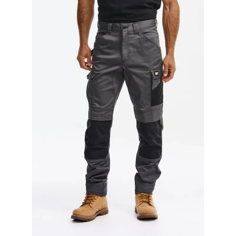 Darba bikses Cat 1080047, pelēka, 36-34 izmērs