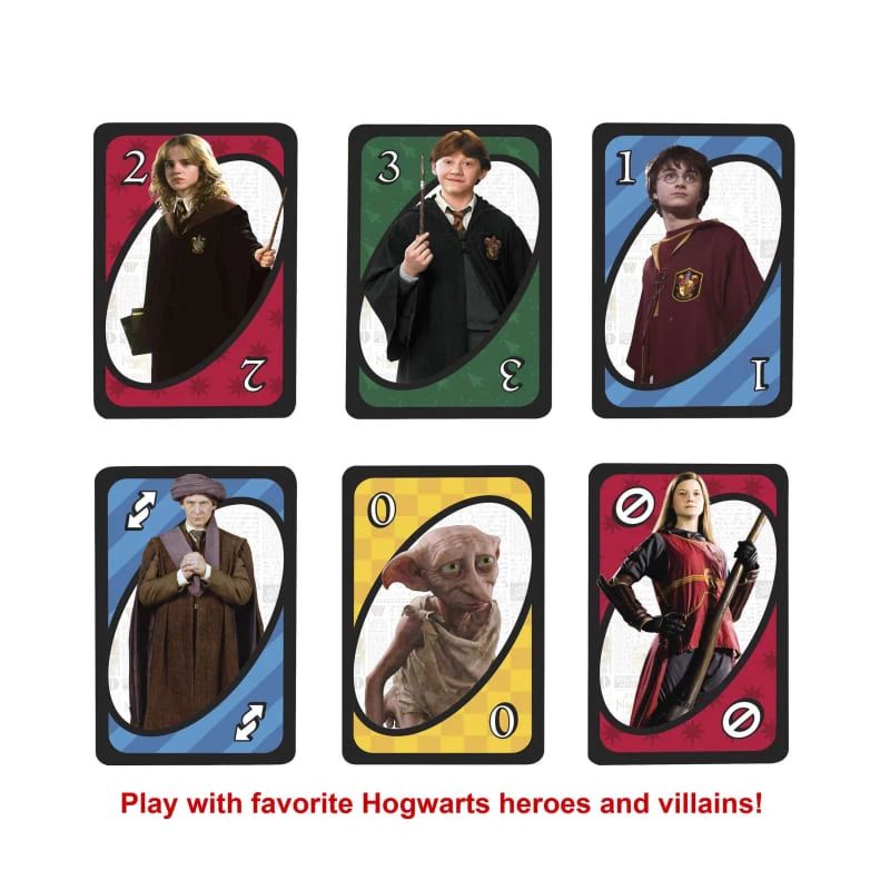 Spēle uno kārtis harry potter