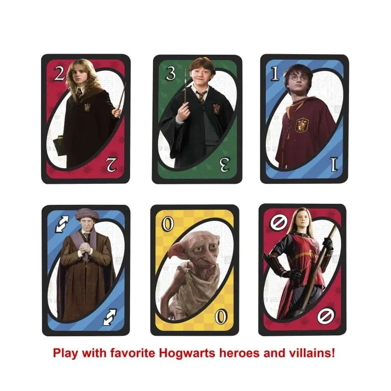 Spēle uno kārtis harry potter