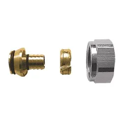 Plastmasas cauruļu pievienojums d 16x2mm