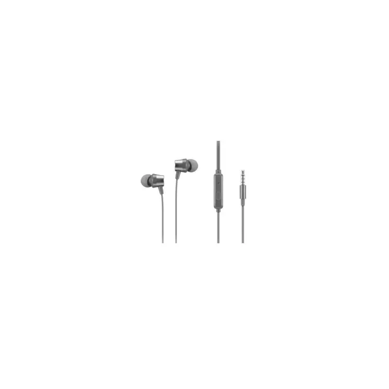 Lenovo - Accessories 110 Analog In-Ear Headphone - GXD1J77354 - Built-in microphone - Grey