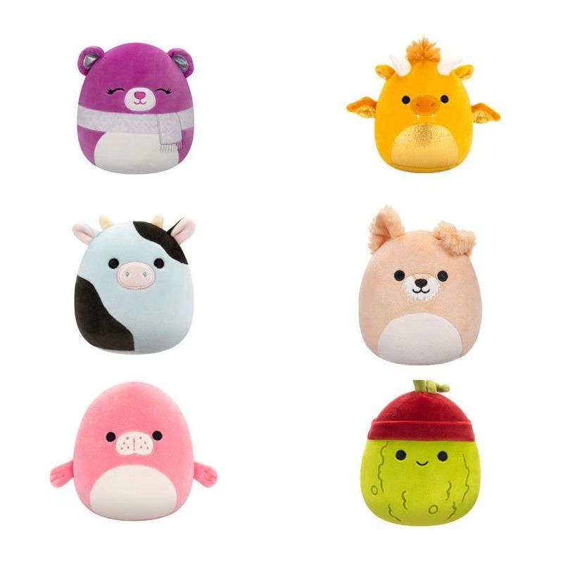 SQUISHMALLOWS W21 Plīša rotaļlieta, 12 cm