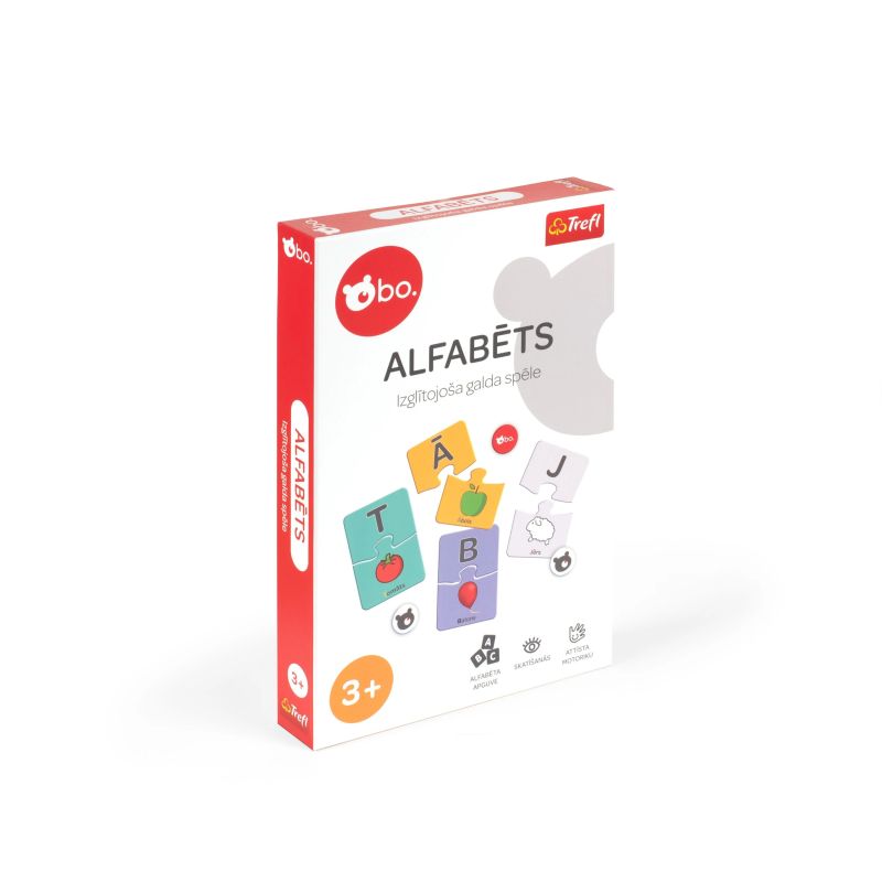 bo. Izglītojošā galda spēle Alfabēts ,Latviešu val.,