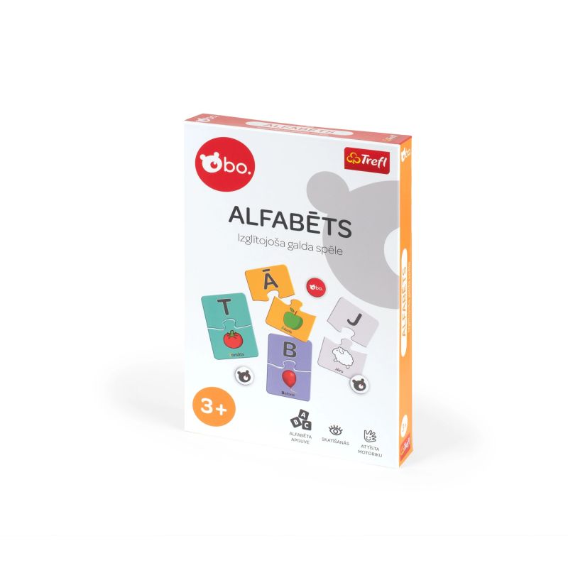 bo. Izglītojošā galda spēle Alfabēts ,Latviešu val.,