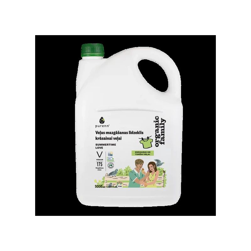 Veļas mazgāšanas līdzeklis krāsainai veļai. Summertime Love 5L