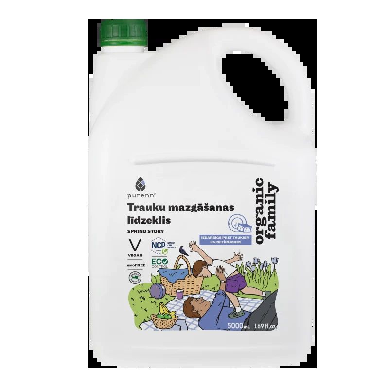 Trauku mazgāšanas līdzeklis ar lavandu. Spring Story 5L