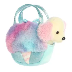 AURORA Fancy Pals Plīša sunītis cukurvates somiņā 20 cm