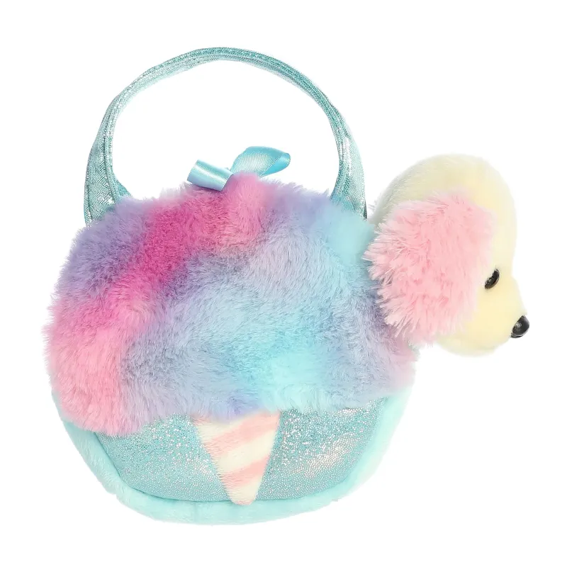 AURORA Fancy Pals Plīša sunītis cukurvates somiņā 20 cm