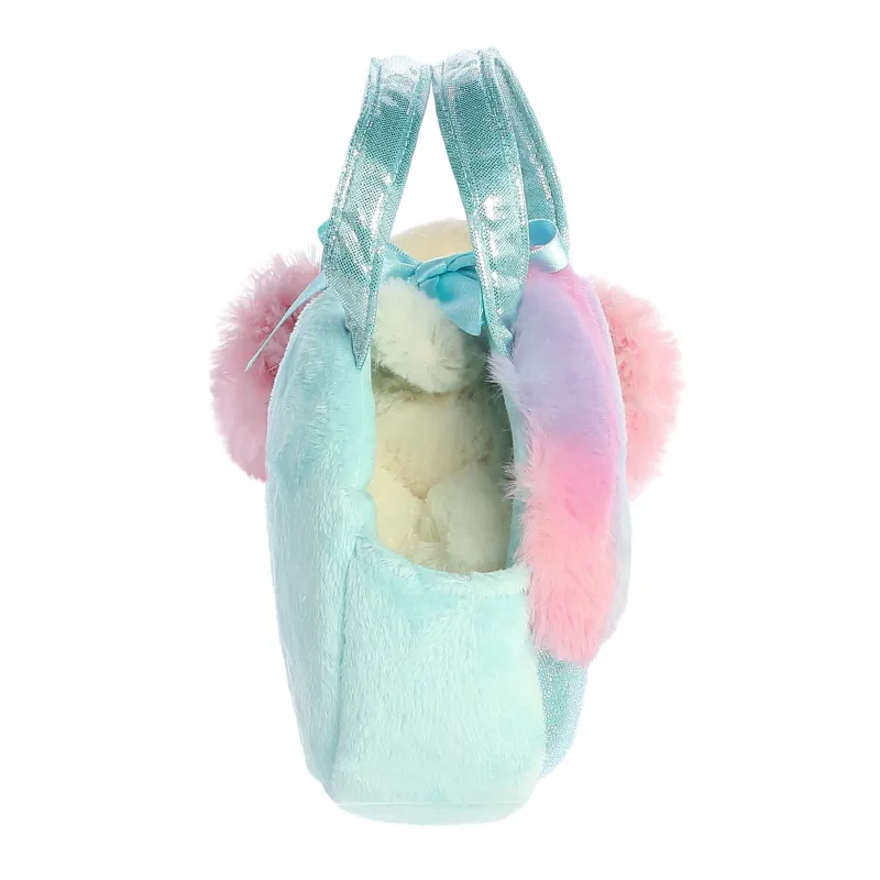 AURORA Fancy Pals Plīša sunītis cukurvates somiņā 20 cm