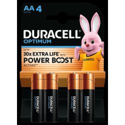 Baterijas Duracell DURSP13. AA. 1.5 V. 4 gab.