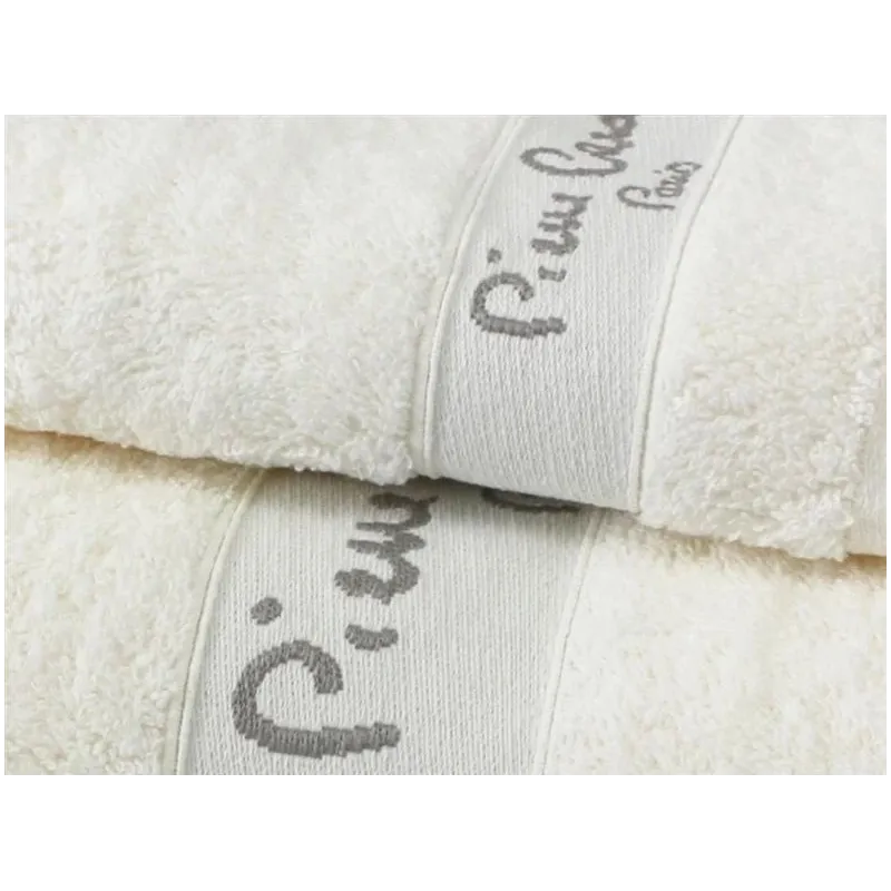 Vannas dvieļu komplekts Pierre Cardin 103 MILK, balta krās., 140 cm x 70 cm, 3 gab.