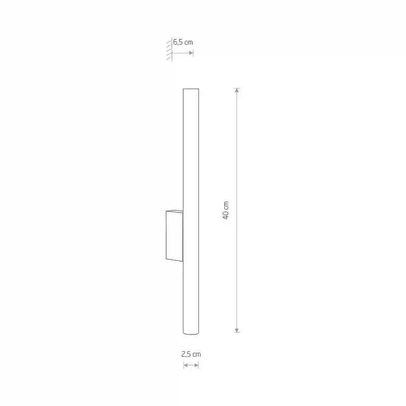 Nowodvorski LASER Wall Black 8047 ,sieninis žibintas,
