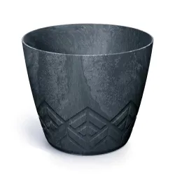 Puķu pods Areco Beton Effect 158x158x132mm tumšs