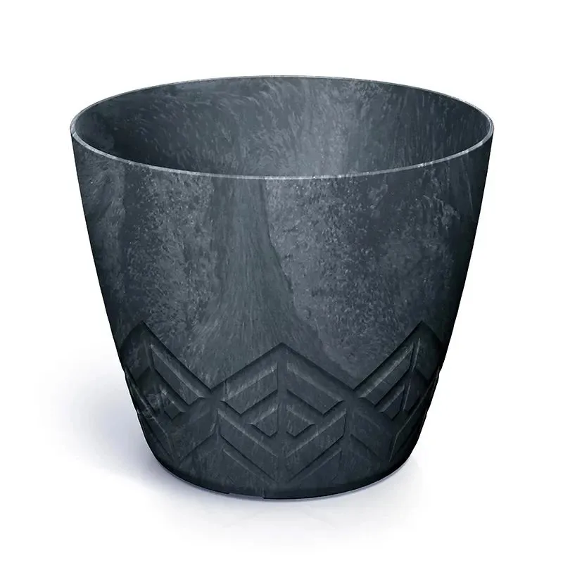 Puķu pods ARECO BETON EFFECT DARE160E-425U, 15,8 cm, “marengo” ,Prosperplast,