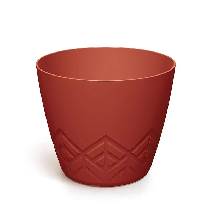 Puķu pods Areco 178x178x149mm sarkans