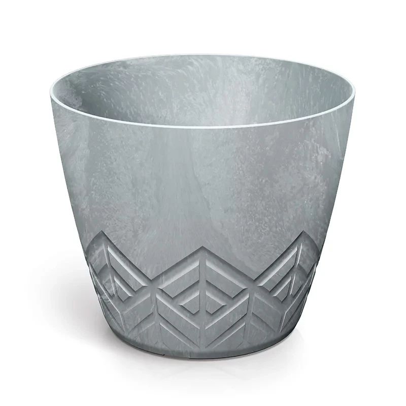 Puķu pods Areco Beton Effect 178x178x149mm gaišs