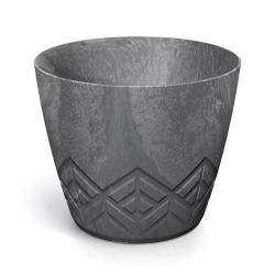 Puķu pods Areco Beton Effect 178x178x149mm tumšs