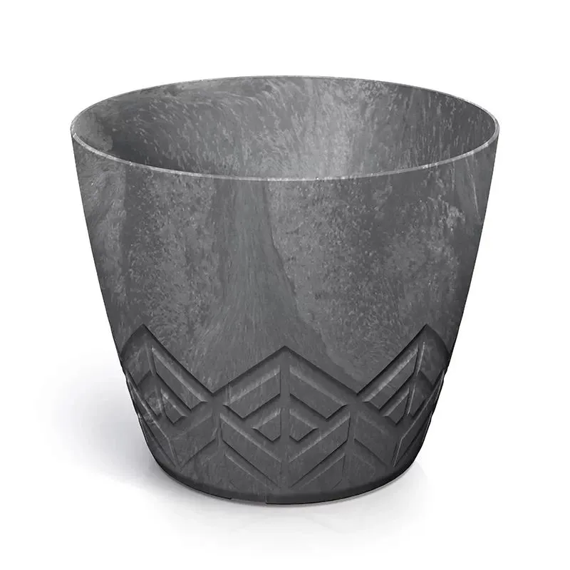 Puķu pods Areco Beton Effect 178x178x149mm tumšs