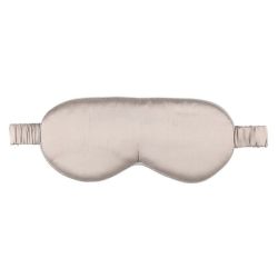 Acu maska miegam zīda pelēka fanni k