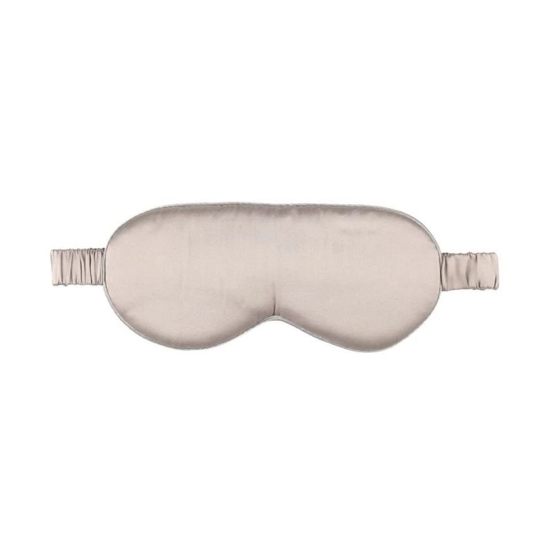 Acu maska miegam zīda pelēka fanni k