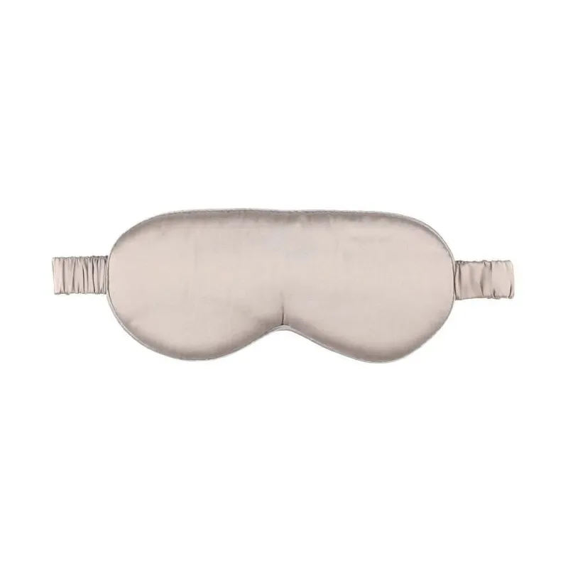 Acu maska miegam zīda pelēka fanni k