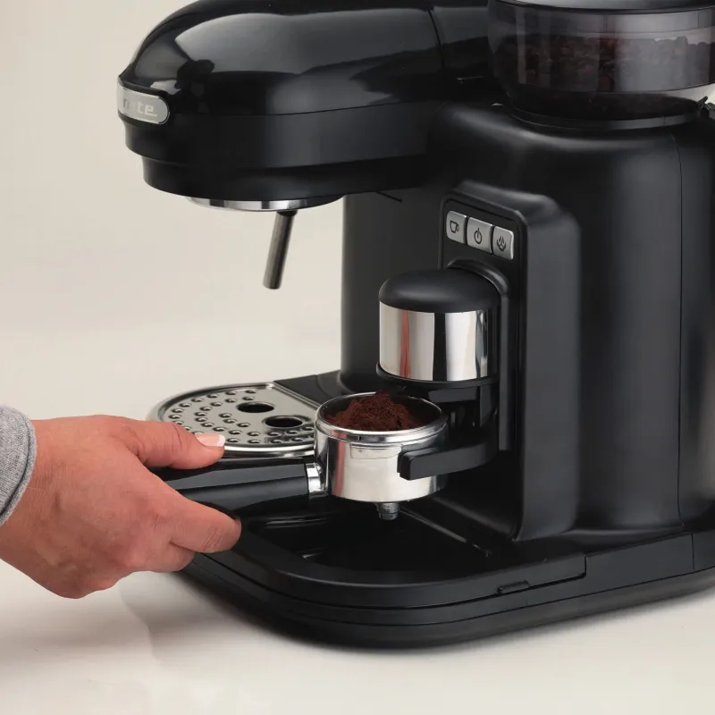 1318 Ariete Moderna Espresso Black