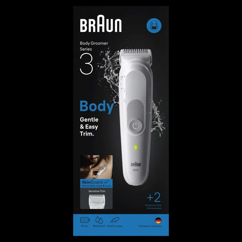 Braun Series 3 BG3500 kehatrimmer ,Body Groomer,
